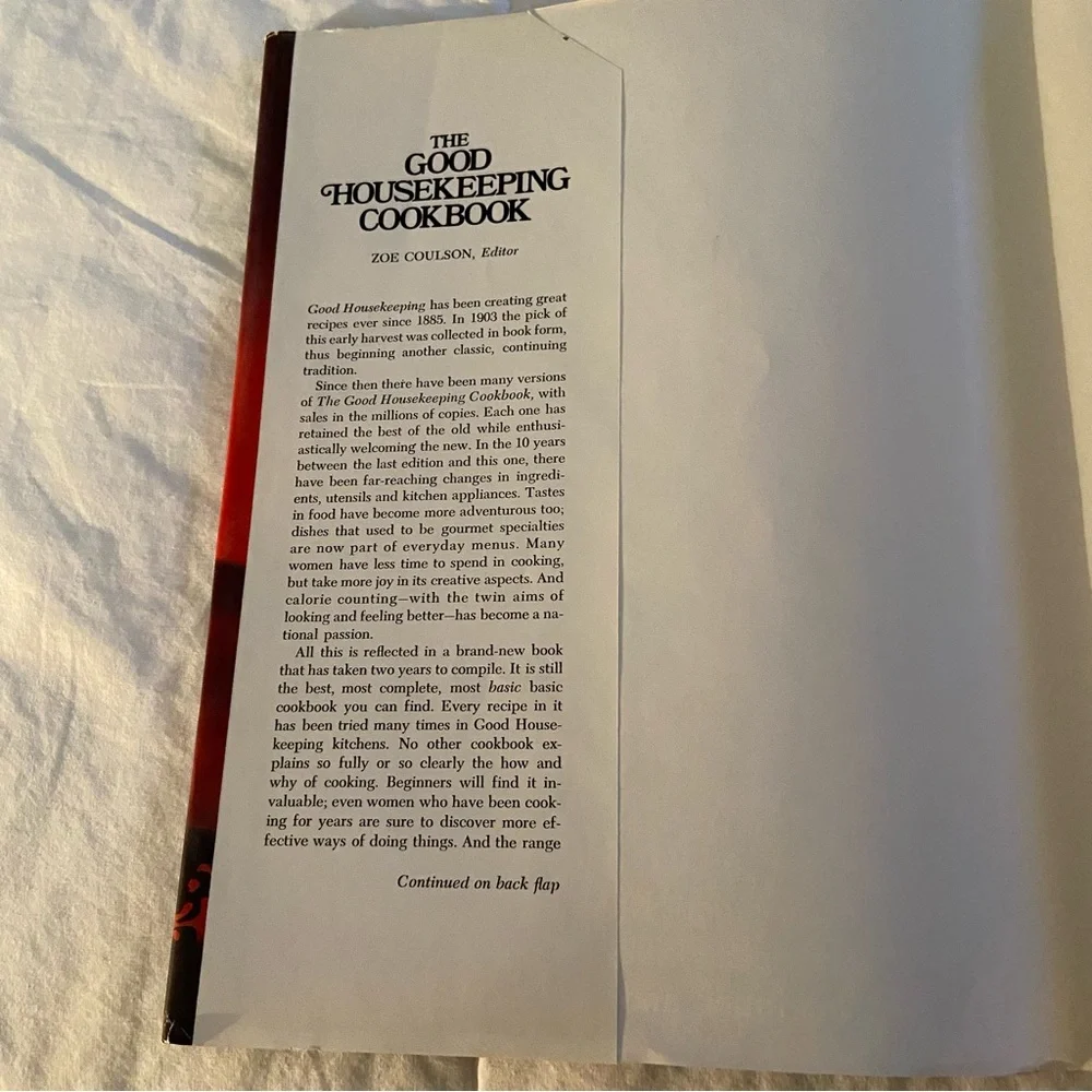 Vintage Good Housekeeping Cookbook